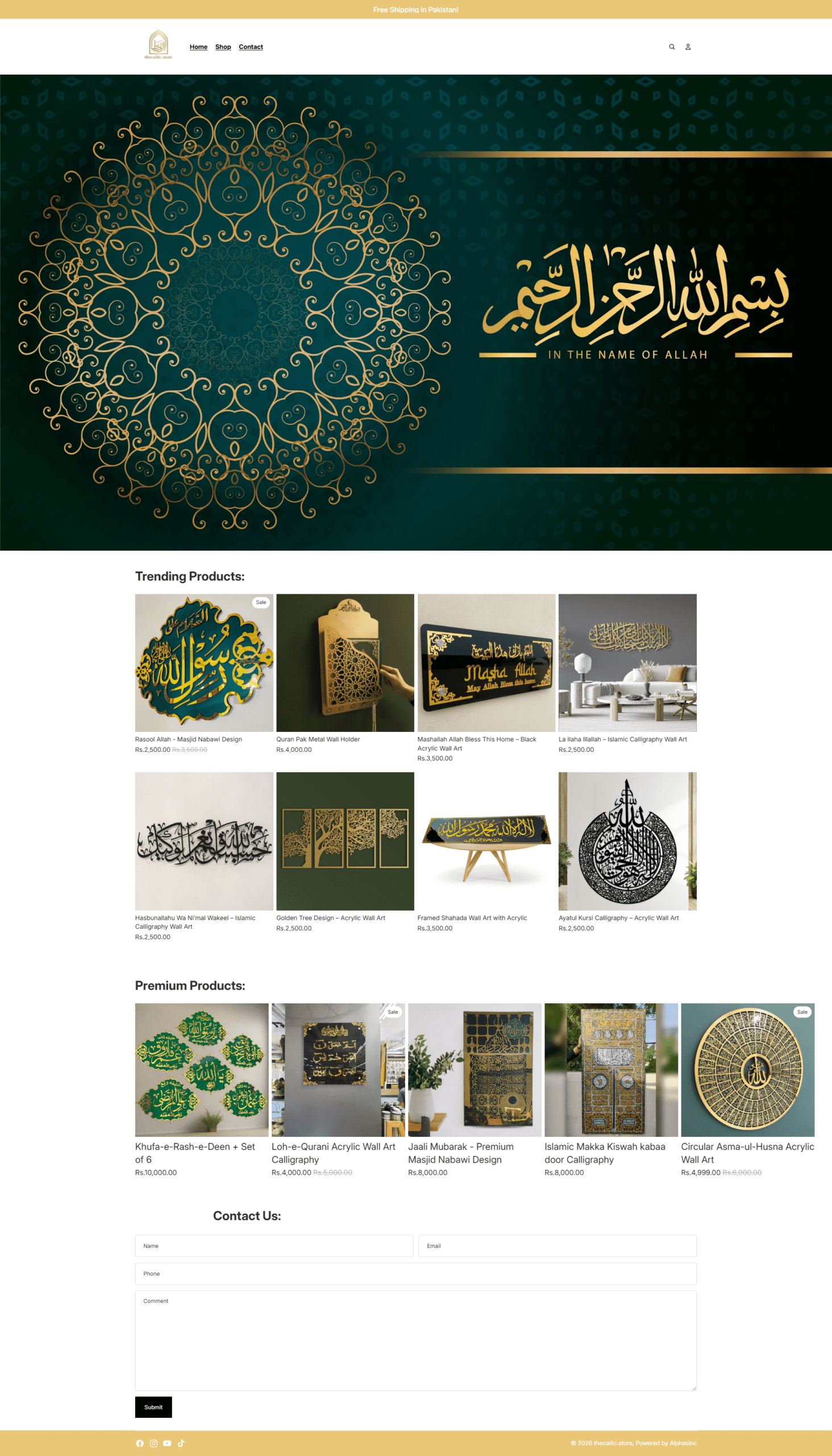 Al-Asar It Hub The CAllic store